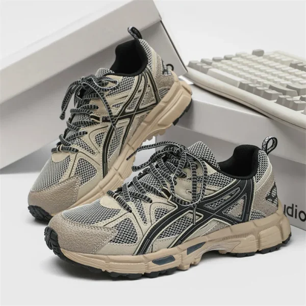 Vintage trend Arthur versatile running shoes men's summer mesh breathable cushioning lightweight casual sneakers - Image 2