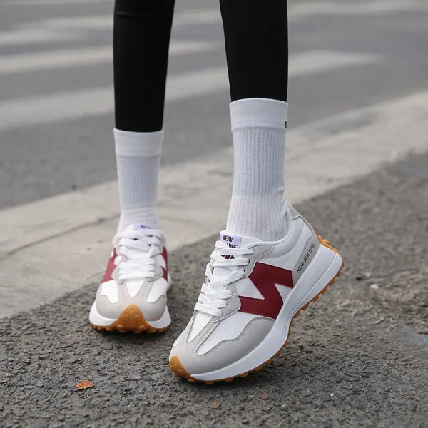 New Women's Causal Sneakers Summer Shoes Woman Fashion Breathable Lace Up Sports Shoes for Women Platform Walking Designer Shoes - Image 5