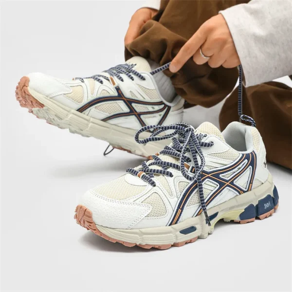 Vintage trend Arthur versatile running shoes men's summer mesh breathable cushioning lightweight casual sneakers - Image 6