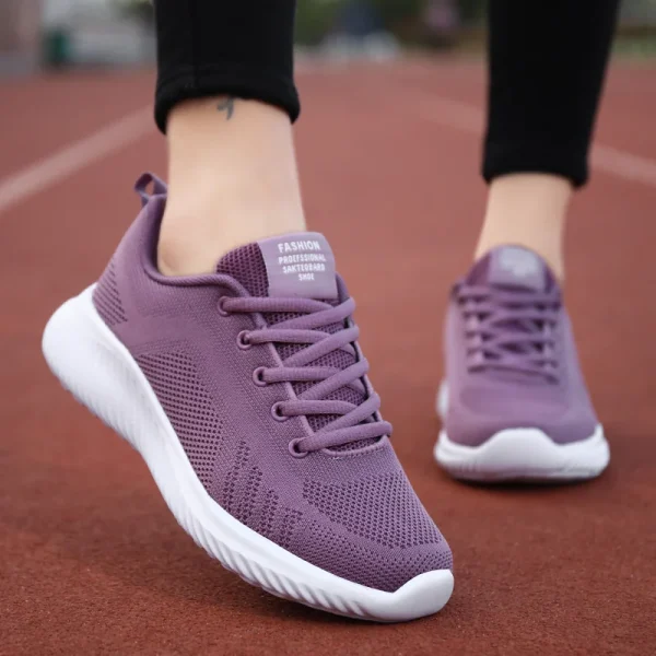 Women Sneaker Mesh Breathable Casual Running Sports Shoes Summer 2024 Jogging Walking Shoes Ladies Platform Sneakers Female Shoe - Image 2