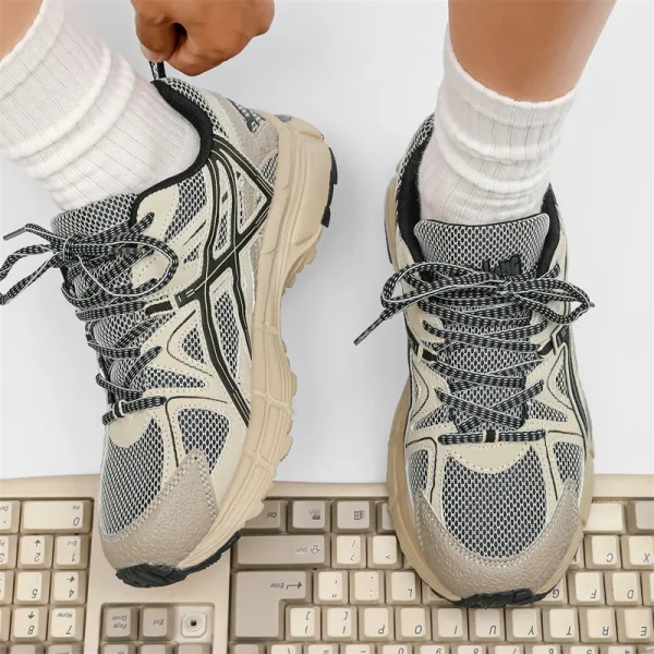 Vintage trend Arthur versatile running shoes men's summer mesh breathable cushioning lightweight casual sneakers - Image 5