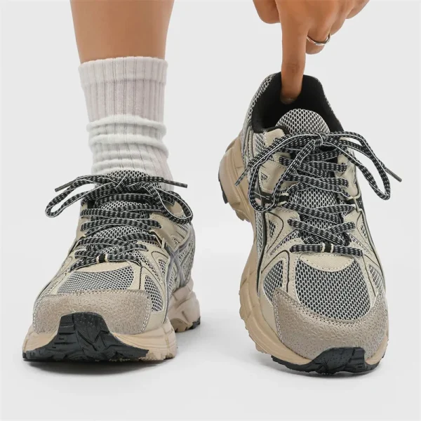 Vintage trend Arthur versatile running shoes men's summer mesh breathable cushioning lightweight casual sneakers - Image 4